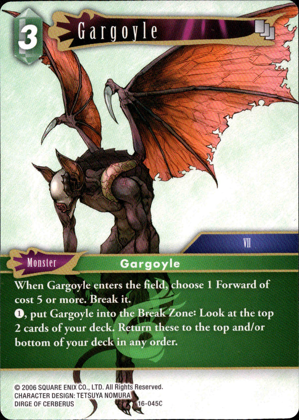 Gargoyle - 16-045C - Emissaries of Light - Card Cavern