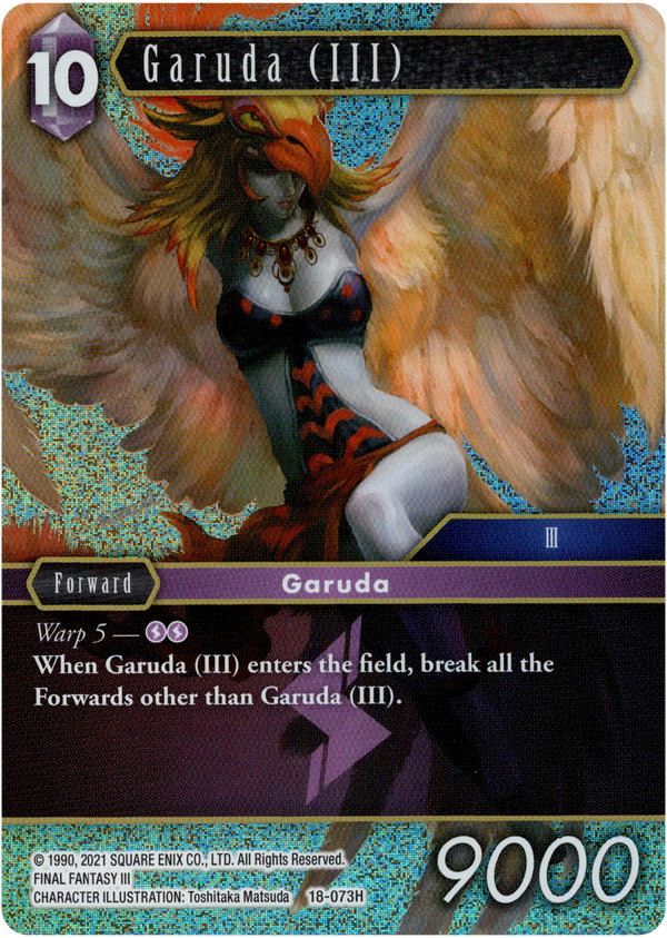 Garuda (III) - 18-073H - Resurgence of Power - Foil - Card Cavern