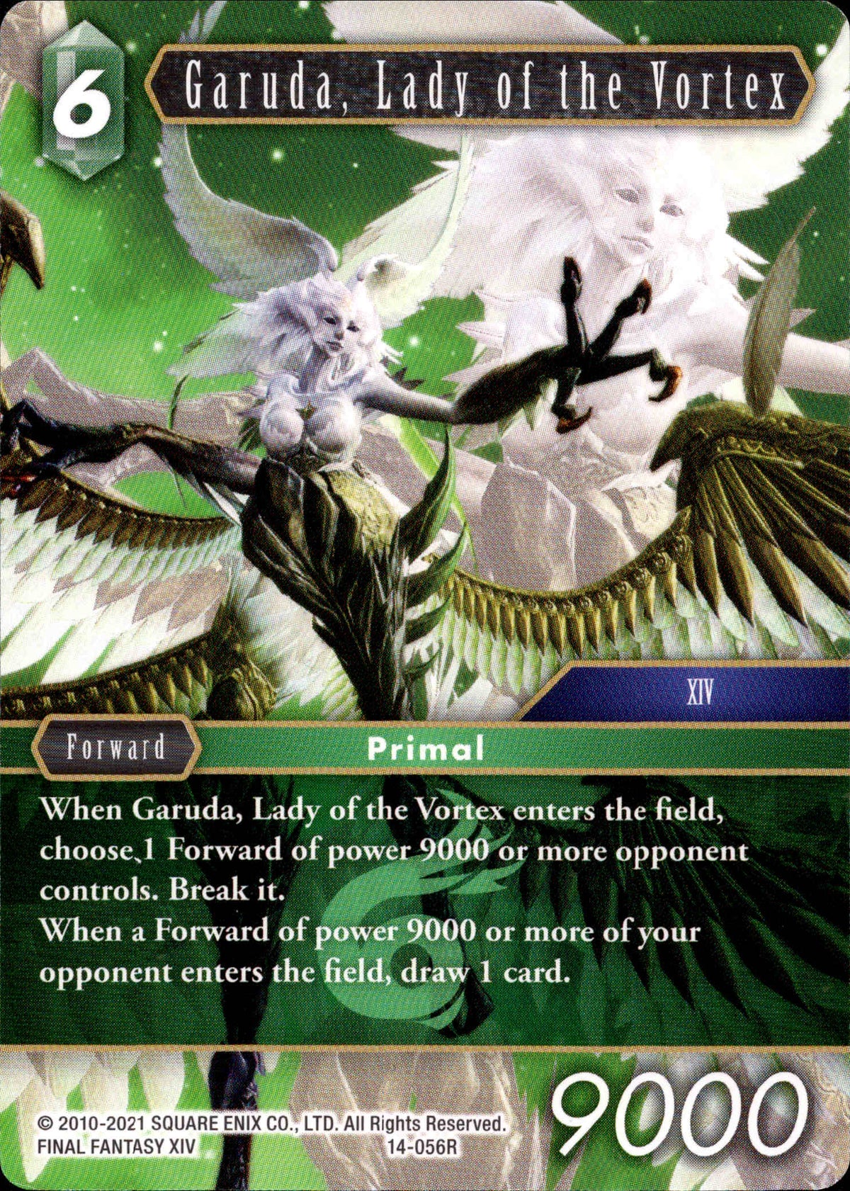 Garuda, Lady of the Vortex - 14-056R - Opus XIV - Card Cavern