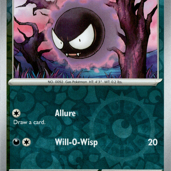 Gastly - 055/091 - Paldean Fates - Reverse Holo Card Cavern Trading Cards, LLC Gastly - 055/091 - Paldean Fates - Reverse Holo Card Cavern Trading Cards, LLC