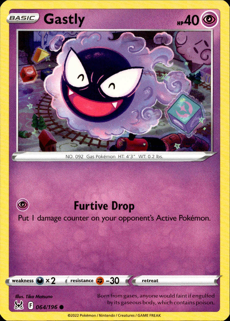 Gastly - 064/196 - Lost Origin – Card Cavern Trading Cards, LLC