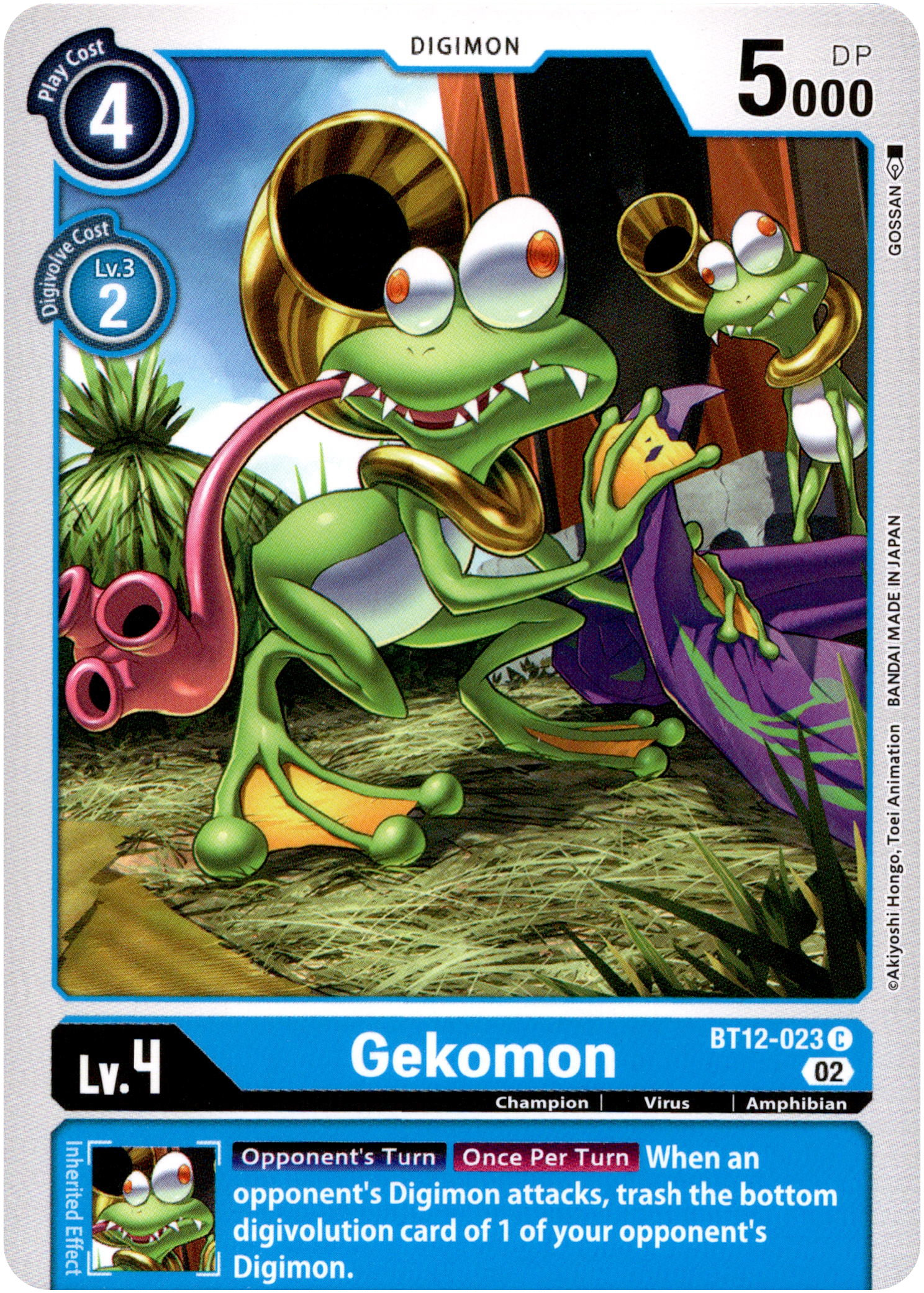 Gekomon - BT12-023 C - Across Time - Card Cavern