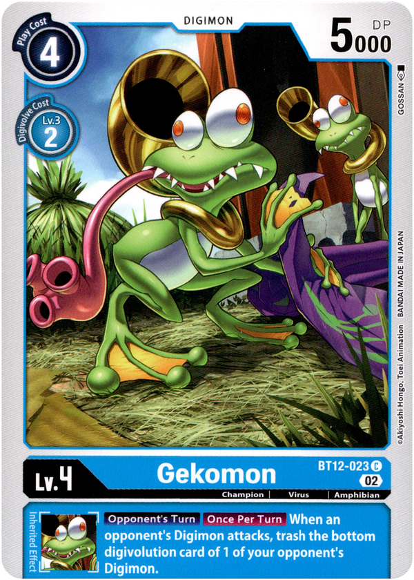 Gekomon - BT12-023 C - Across Time - Card Cavern