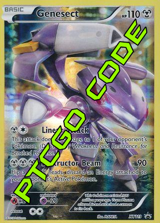 Mythical Collection - Genesect - Packs and Promo - PTCGO Code - Card Cavern