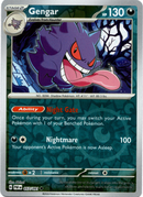 Gengar - 057/091 - Paldean Fates - Reverse Holo - Card Cavern