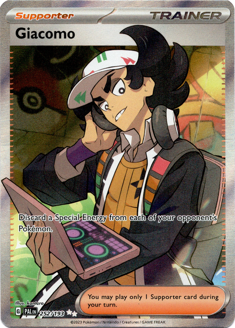 pokemon tcg welder card Giacomo