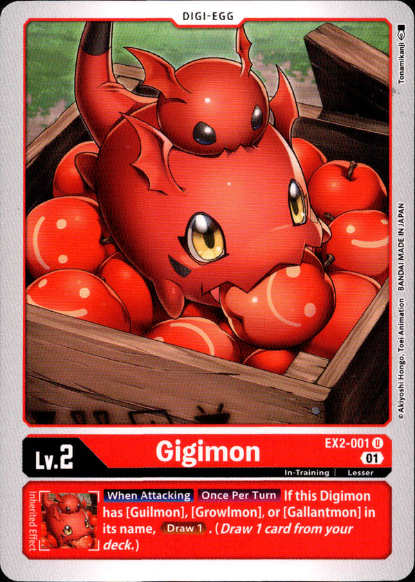 Gigimon - EX2-001 U - Digital Hazard - Card Cavern