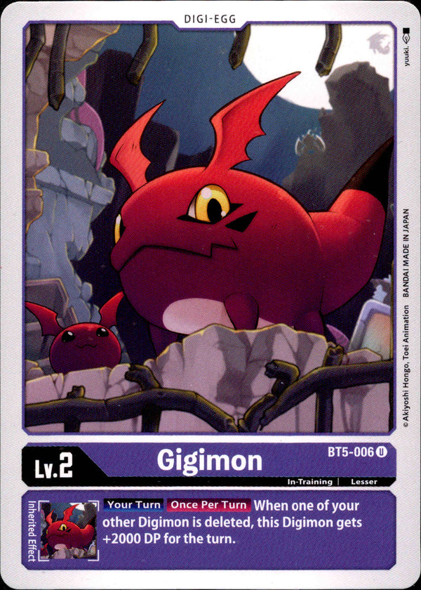 Gigimon - BT5-006 - Battle Of Omni - Card Cavern