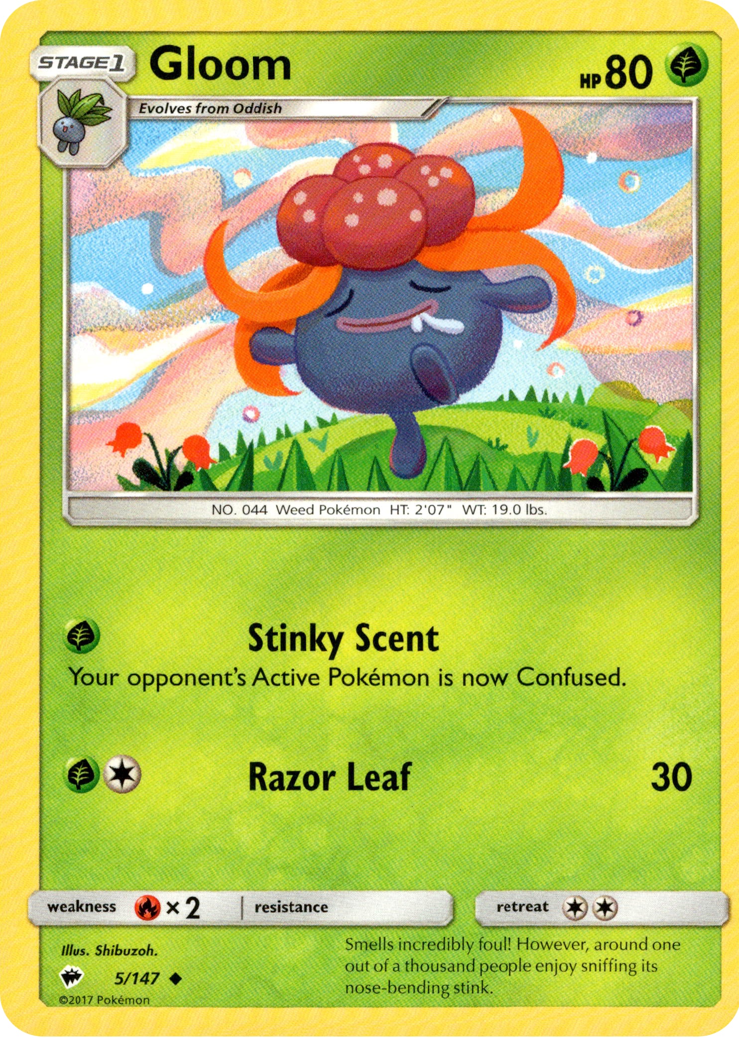 Gloom - 5/147 - Burning Shadows - Card Cavern