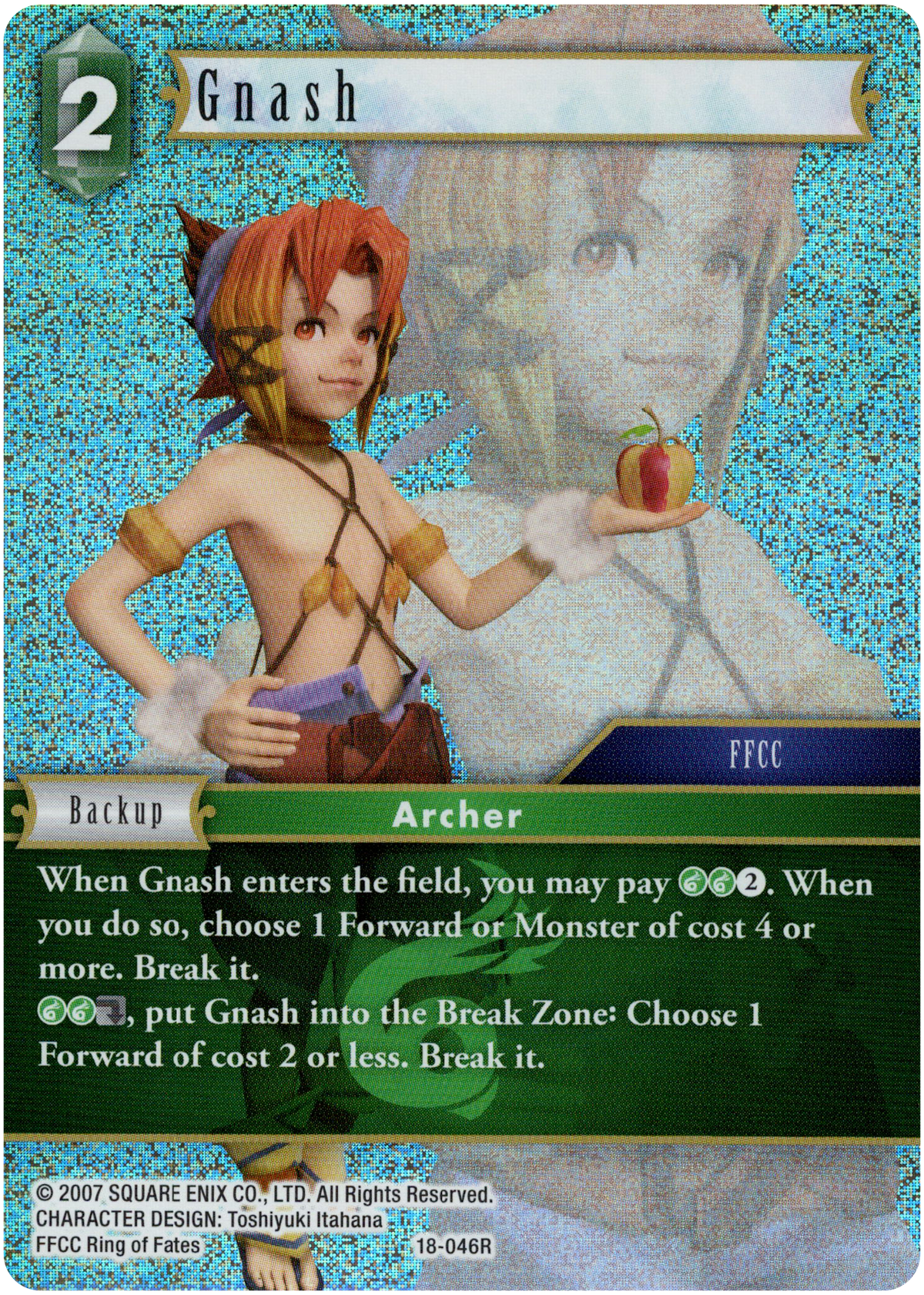 Gnash - 18-046R - Resurgence of Power - Foil - Card Cavern