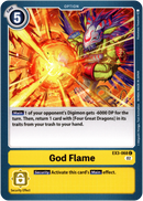 God Flame - EX3-068 C - Draconic Roar - Card Cavern