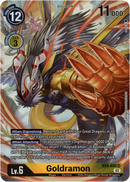 Goldramon Alternate Art - EX3-035 SR - Draconic Roar - Foil - Card Cavern