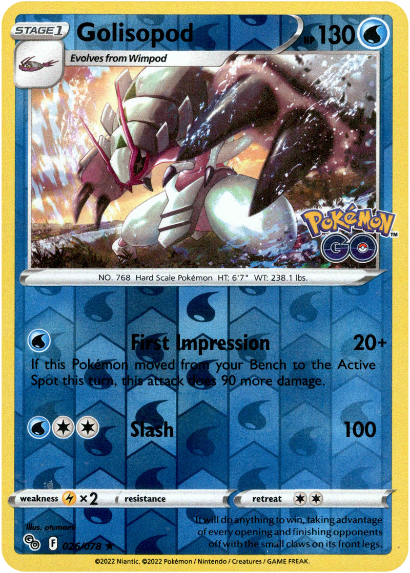 Golisopod - 026/078 - Pokemon Go