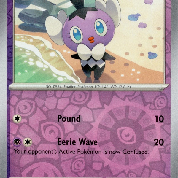 Gothita - 090/193 - Paldea Evolved - Reverse Holo Card Cavern Trading Cards, LLC Gothita - 090/193 - Paldea Evolved - Reverse Holo Card Cavern Trading Cards, LLC