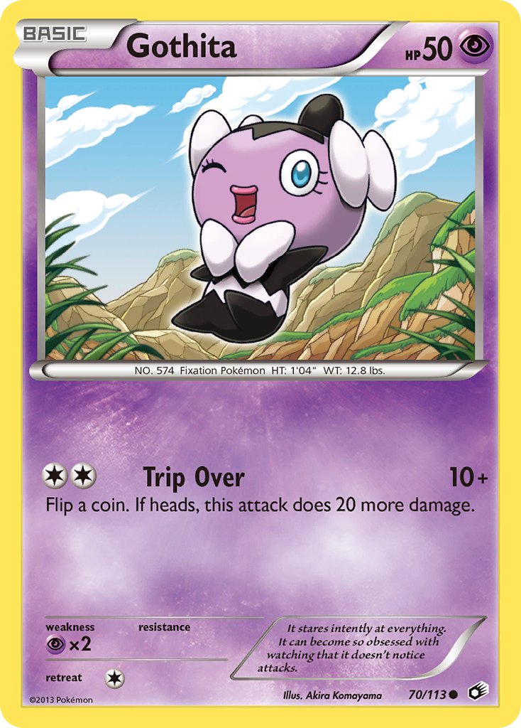 Gothita - 70/113 - Legendary Treasures - Card Cavern