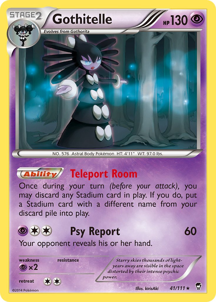 Gothitelle - 41/111 - Furious Fists - Card Cavern