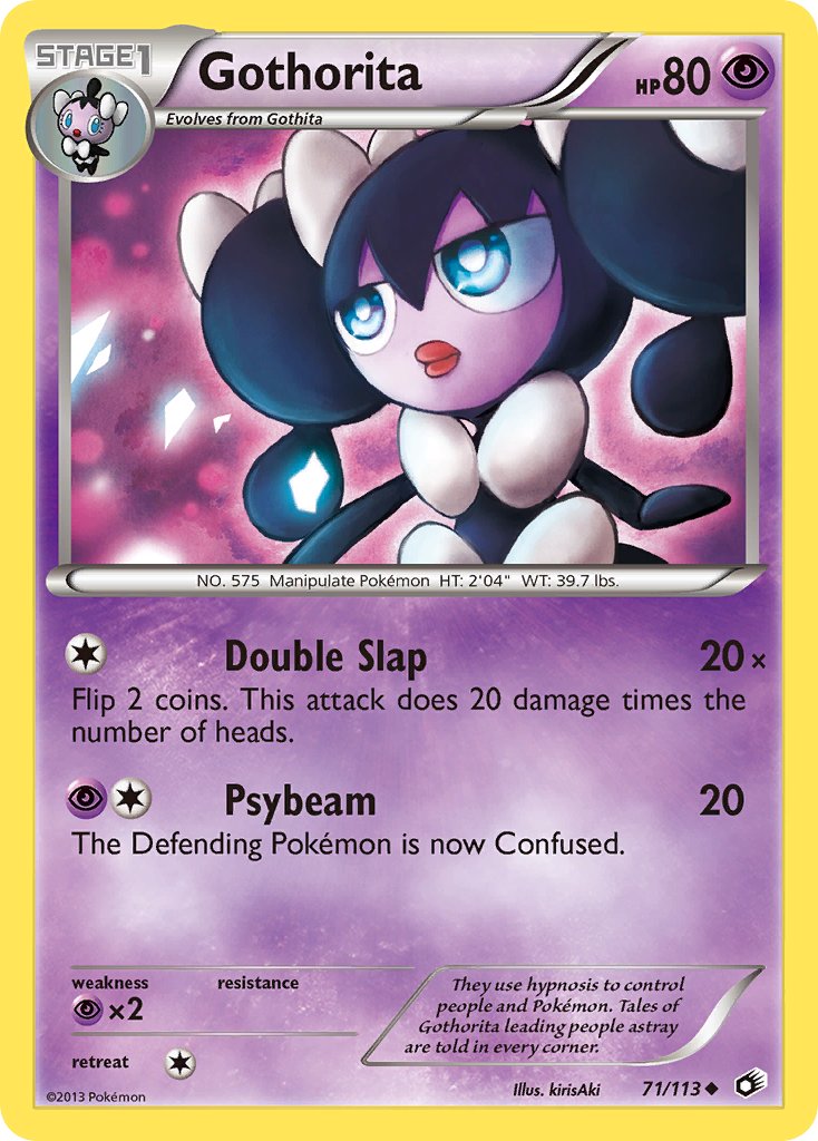 Gothorita - 71/113 - Legendary Treasures - Card Cavern