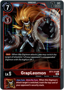 GrapLeomon - BT11-014 U - Dimensional Phase - Foil - Card Cavern