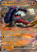 Great Tusk ex - 053/091 - Paldean Fates - Holo - Card Cavern