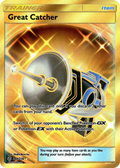 Great Catcher Secret Rare - 264/236 - Cosmic Eclipse - Holo - Card Cavern