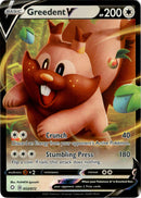 Greedent V - 053/072 - Shining Fates - Holo - Card Cavern