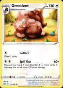 Greedent - 151/196 - Lost Origin - Card Cavern