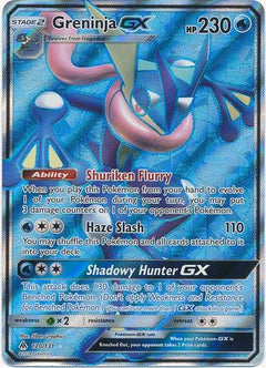 Greninja GX Full Art - 120/131 - Forbidden Light - Holo - Card Cavern