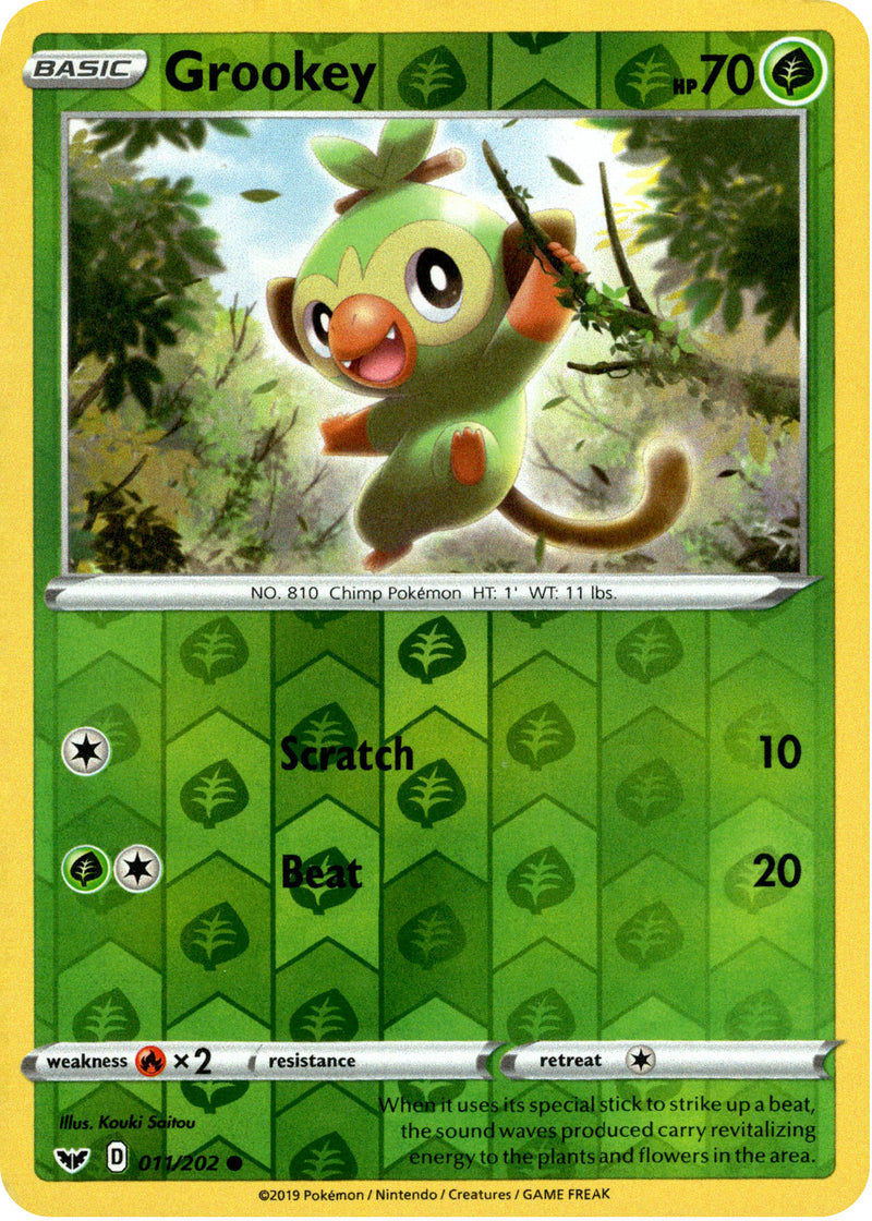 Grookey - 11/202 - Sword & Shield