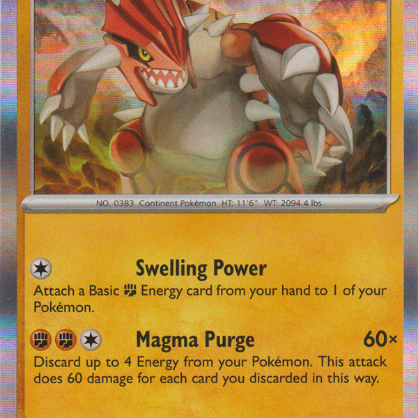 pokemon cards groudon Groudon-EX Primal Clash (PRC) #85 PkmnCards 25th Anniversary Collection Groudon Pokmon Team Magma's Groudon-ex Double Crisis