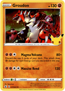 Groudon - 017/025 - Celebrations - Holo - Card Cavern