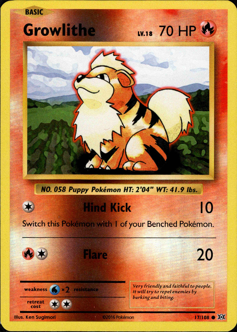 growlithe holographic card Growlithe SVP 024 Holographic Cosmos Holo Black Star Promo Pokemon TCG Near Mint