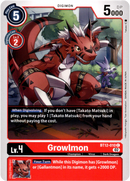 Growlmon - BT12-010 C - Across Time - Card Cavern