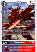 Growlmon - EX3-057 C - Draconic Roar - Card Cavern