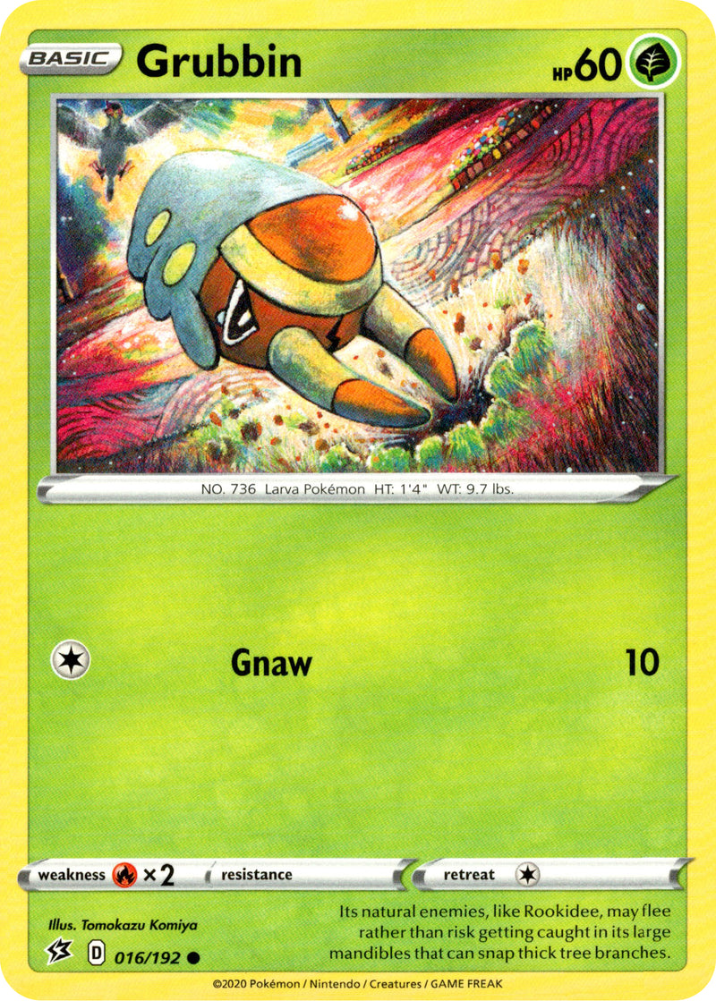 Grubbin - 16/192 - Rebel Clash - Card Cavern