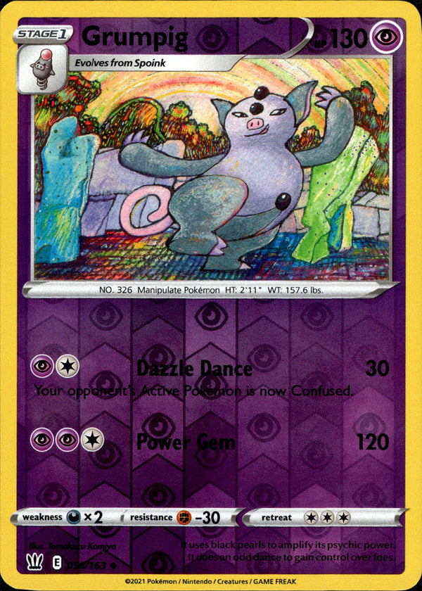 Grumpig - 056/163 - Battle Styles - Reverse Holo - Card Cavern