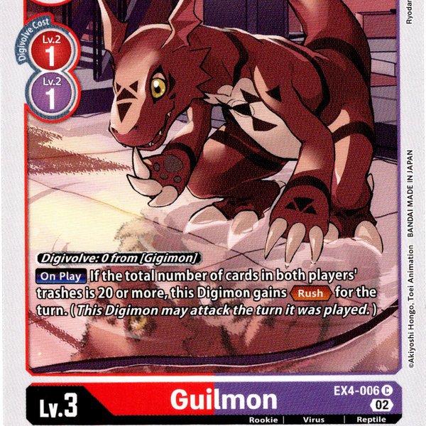 Guilmon - EX4-006 C