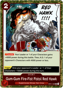 Gum-Gum Fire-Fist Pistol Red Hawk - OP01-026 R - Romance Dawn - Foil - Card Cavern