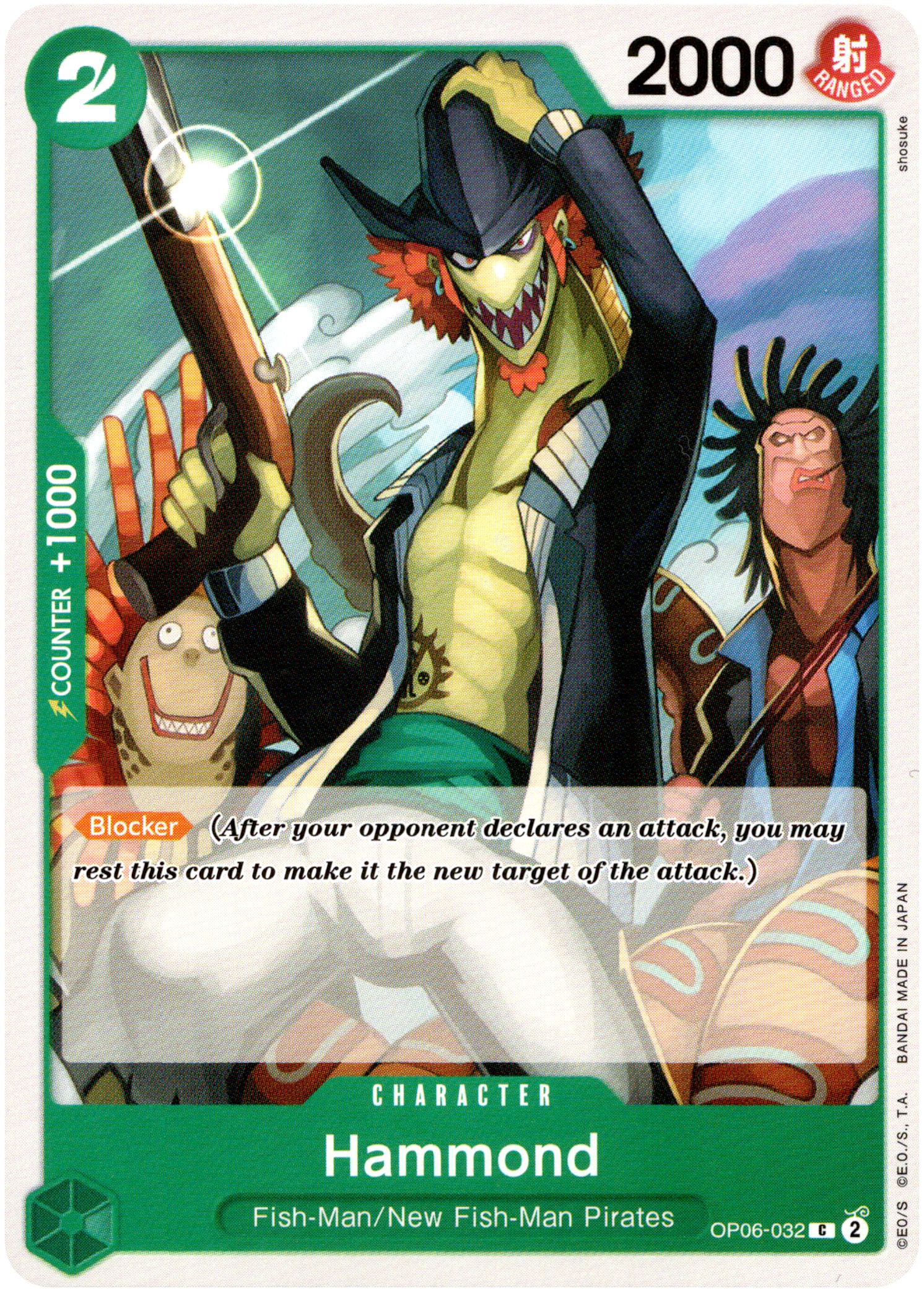 Hammond - OP06-032C - Wings of the Captain - Card Cavern