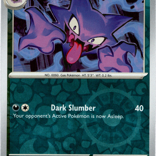 haunter halloween pokemon card Haunter - 056/091 - Paldean Fates