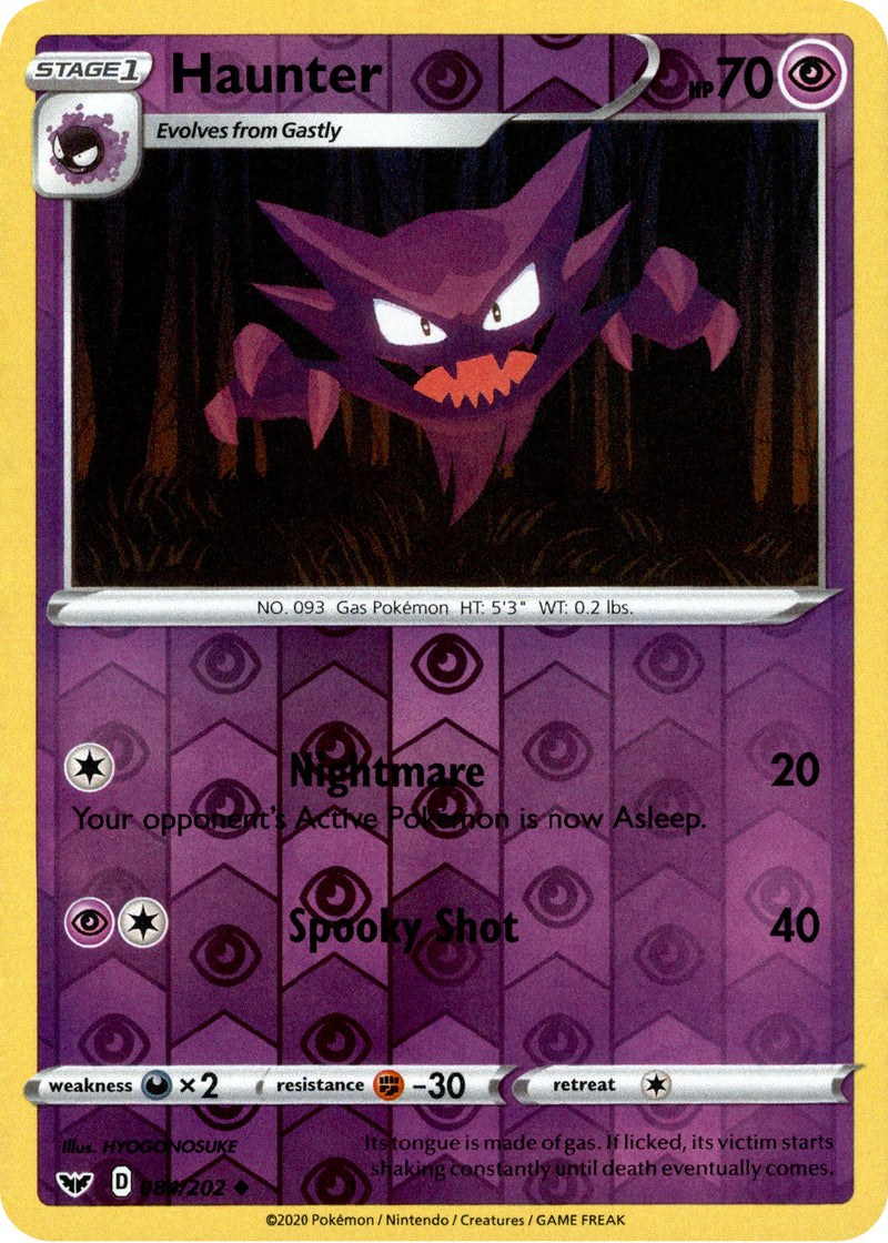holographic haunter pokemon card Haunter (6) You are purchasing a 1997 Pokemon Haunter Japanese CGC 7 Pokemon Trading Card Game 103/162