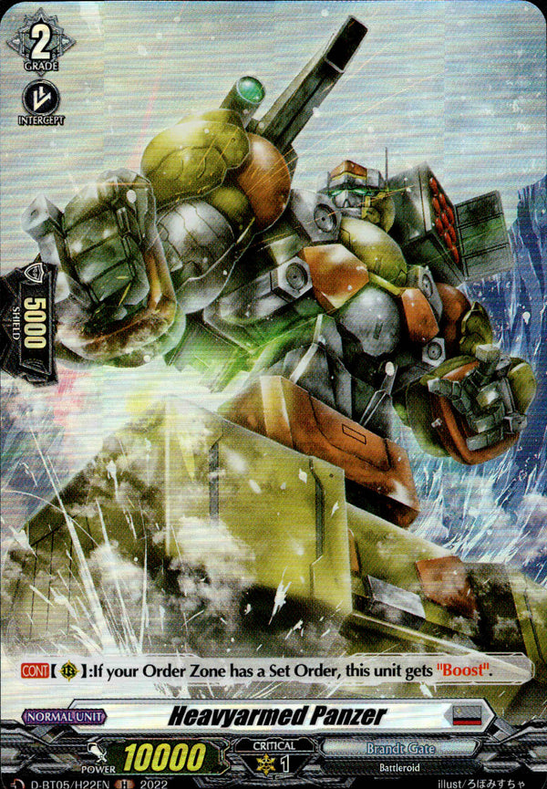 Heavyarmed Panzer - D-BT05/H22 - Triumphant Return of the Brave Heroes - Card Cavern