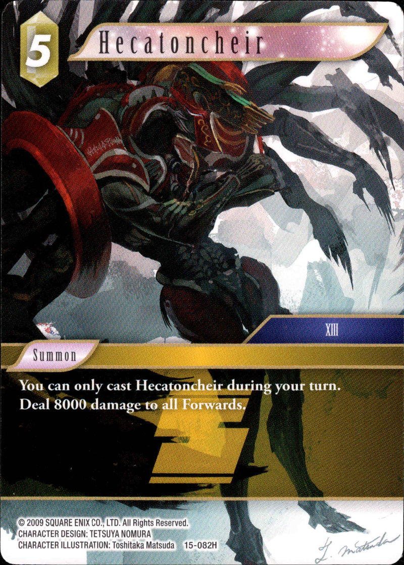 Hecatoncheir - 15-082H - Crystal Dominion - Card Cavern