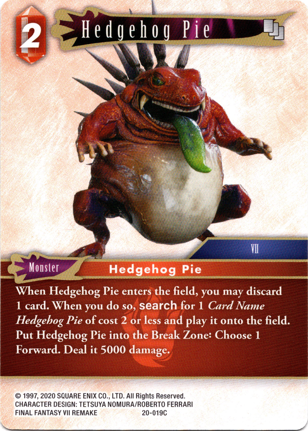 Hedgehog Pie - 20-019C - Dawn of Heroes - Card Cavern