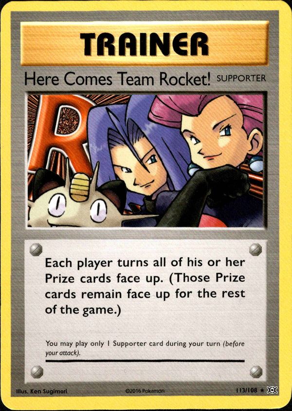 Here Comes Team Rocket! - 113/108 - Evolutions - Card Cavern
