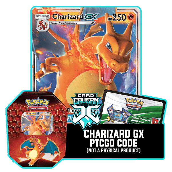 Hidden Fates Tin: Charizard GX - PTCGO Code - Card Cavern