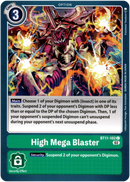 High Mega Blaster - BT11-102 C - Dimensional Phase - Card Cavern
