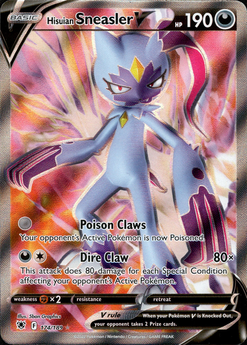 Hisuian Sneasler V Full Art - 174/189 - Astral Radiance