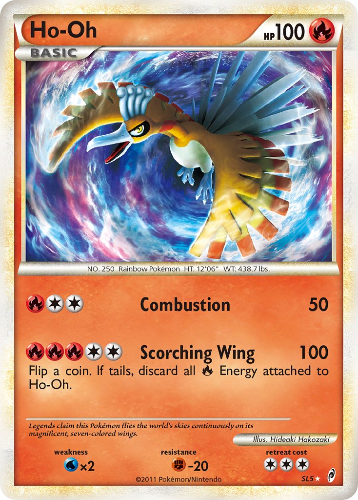 Ho-Oh - SL5 - Call of Legends - Card Cavern