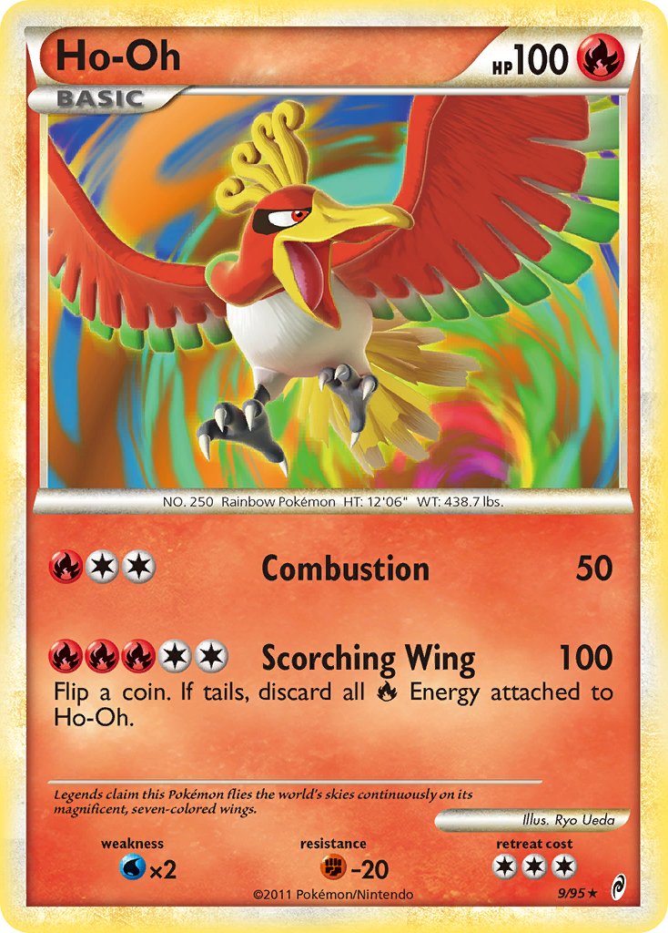 Ho-Oh - 9/95 - Call of Legends - Holo - Card Cavern