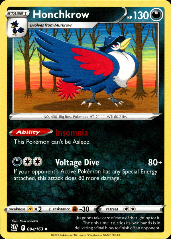 Honchkrow - 094/163 - Battle Styles - Card Cavern